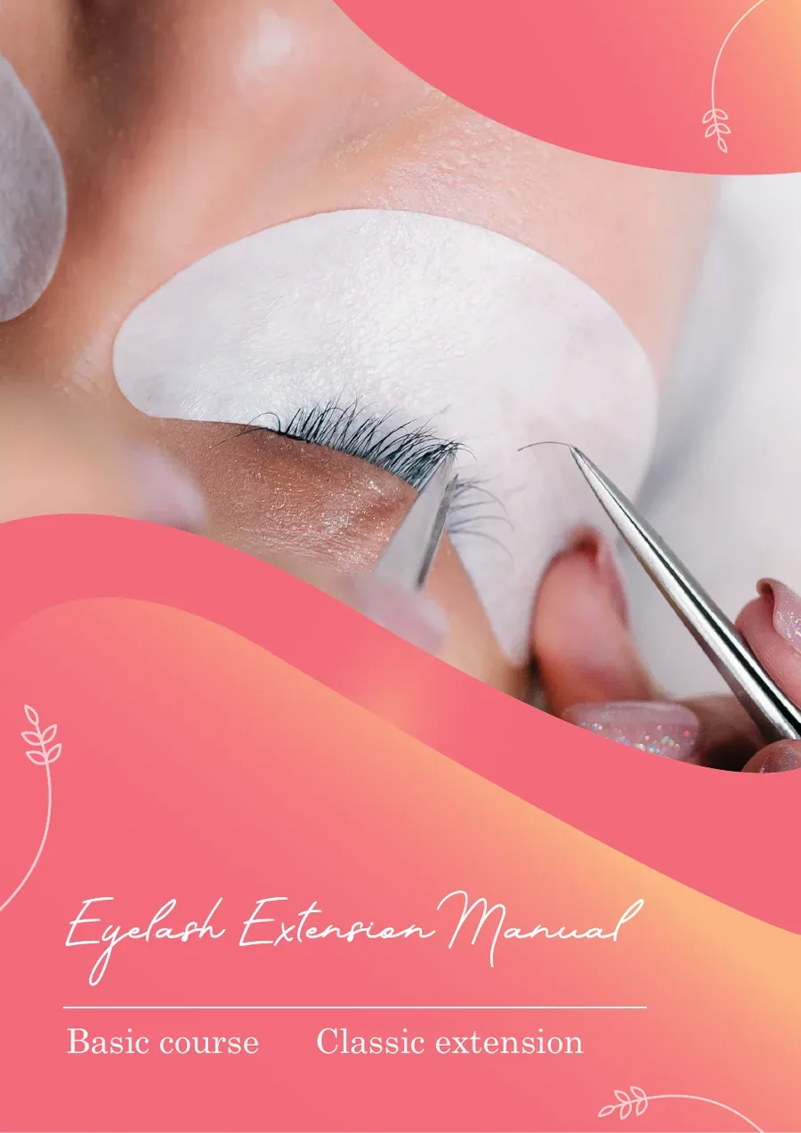 Classic Eyelash Extension Manual cover