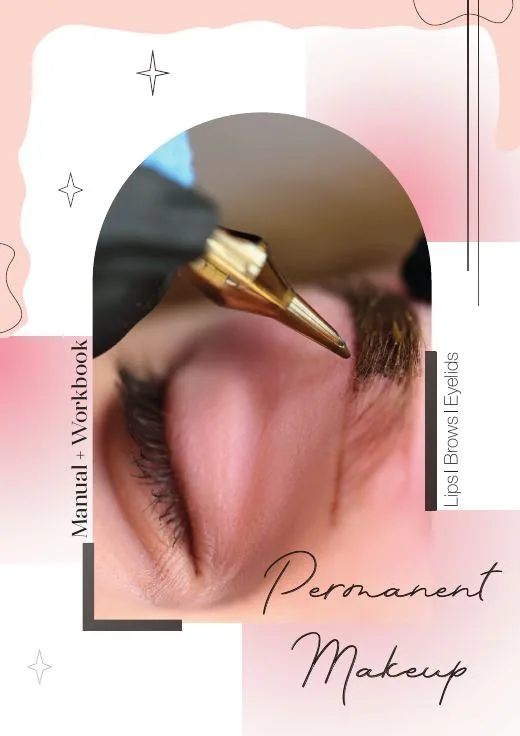 Permanent Makeup Manual, English, Original Blush cover